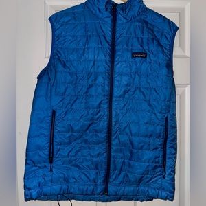 Patagonia nano puff vest anacapa blue